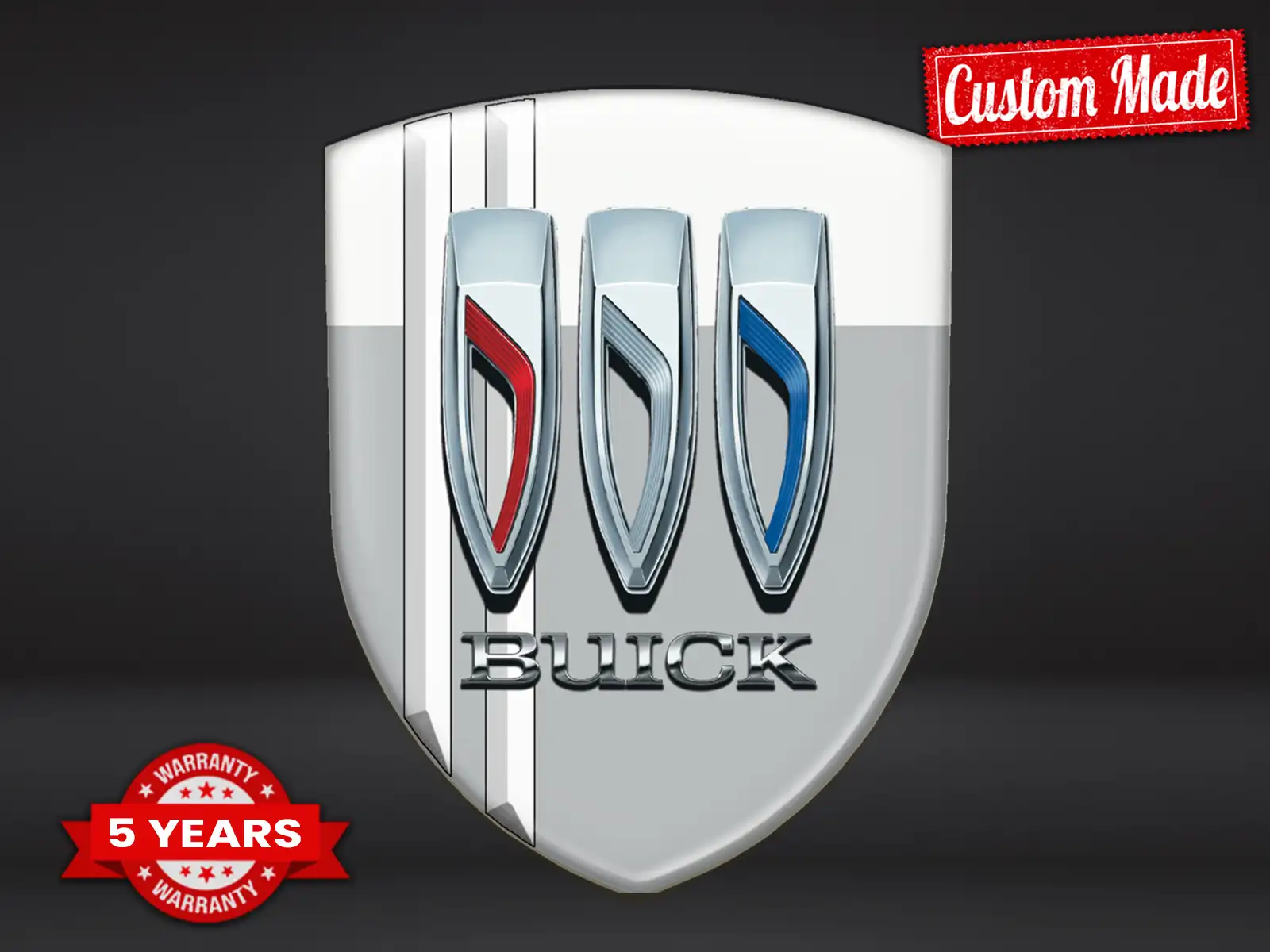 Buick Pegatinas En Relieve Coche Resistentes Limitadas Estilo